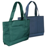 POLYESTER SHOPPING TOTE
