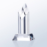 Superior Diamond Award (Clear Crystal Slant Base)
