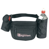 FANNY PACK W/BOTTLE HOLDER & CELLULAR PHONE POUCH