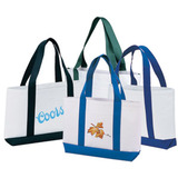POLYESTER SHOPPING TOTE